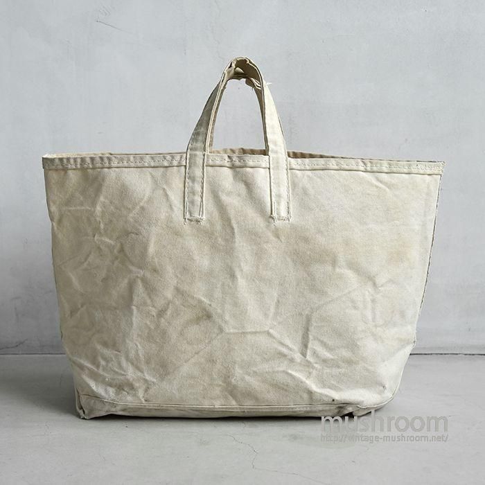 OLD CANVAS TOTE BAG WITH STENCIL - 古着屋 ｜ mushroom