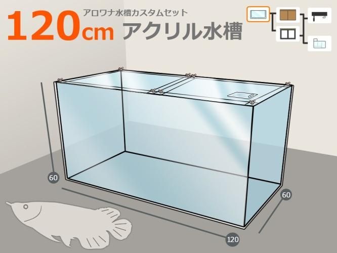 ぺぺ 1200 水槽 アクリル 1200 アクリル水槽 大型水槽 120cm 45cm