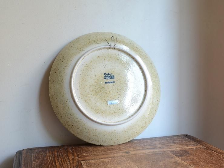 ヴィンテージ 壁掛け陶器プレート (絵皿)｜アンティーク雑貨｜CHELSEA