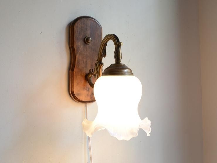 購入 53-1. 40's フランスアンティーク 古民家 ガラスシェード