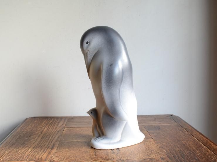 ヴィンテージ ペンギンモチーフ 陶器オブジェ｜アンティーク雑貨