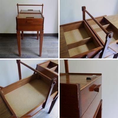 ヴィンテージ ソーイングボックス｜アンティーク家具・ヴィンテージ