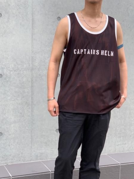 CAPTAINS HELM (キャプテンズヘルム) #REVERSIBLE MESH TANK TOP