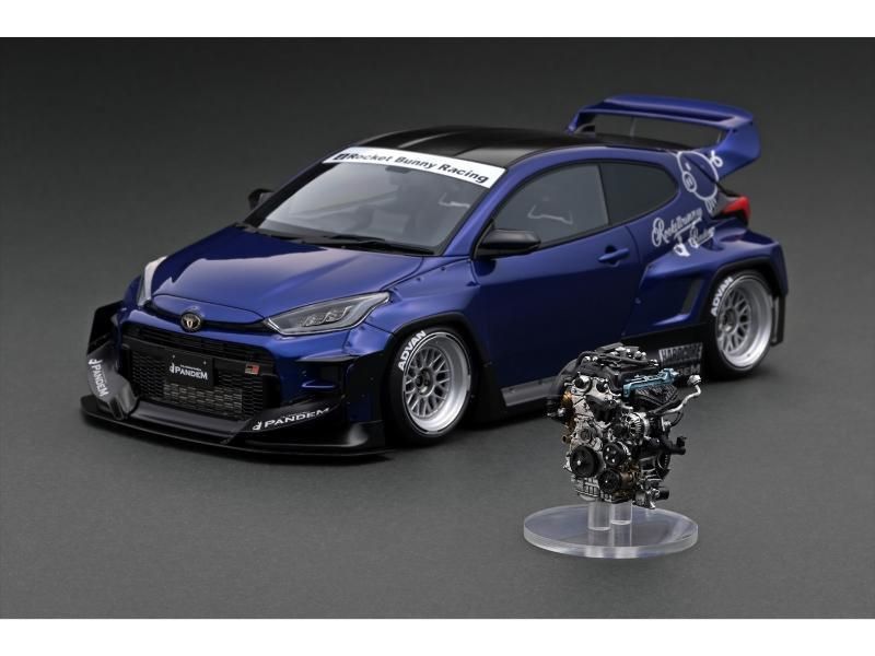 PANDEM GR YARIS (4BA) Silver With Engine