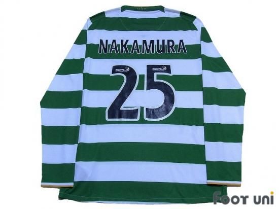 セルティック 中村俊輔 ユニフォーム セルティック05/07 中村俊輔