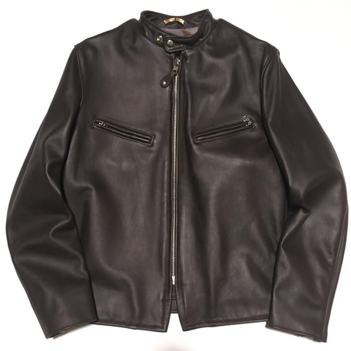 SCHOTT 【ショット】 641XX ライダース (ブラウン) - HARM'S WAY