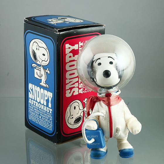 スヌーピーアストロノーツ 宇宙飛行士 箱付き 1969年初代