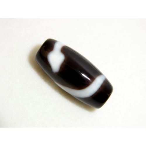 高級至純天珠】白蛇天珠 (約8*20mm) - 天珠・パワーストーンの専門店