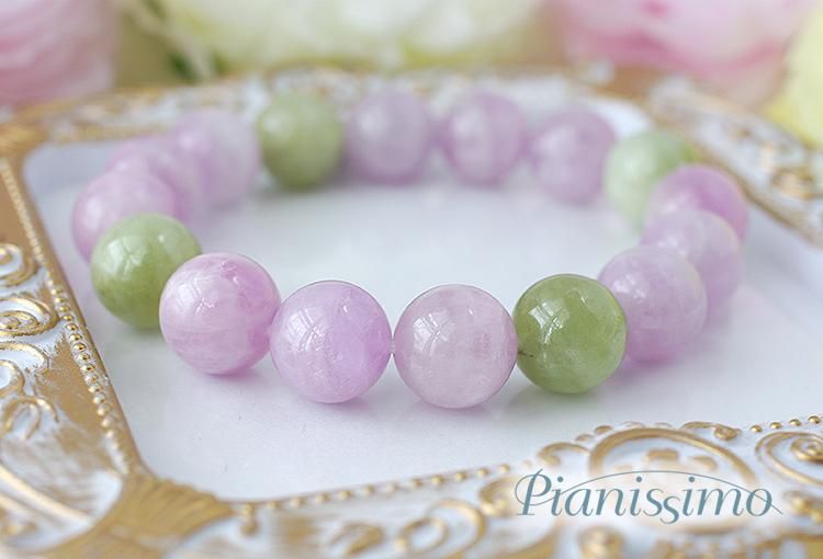 癒しのオルゴナイト❤️ミルキークンツァイト＋ロードナイトのハート型