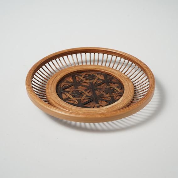 茶托 細（本漆）（五枚組） - 駿河竹千筋細工 【公式】 駿河竹千筋細工