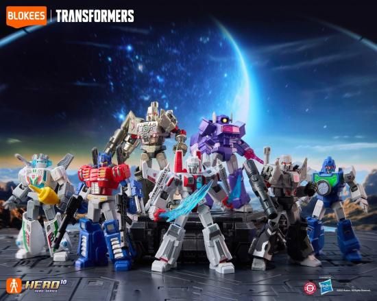 Blokees SV04- Transformers Shining Ver SPARK OF DECEPTION set of