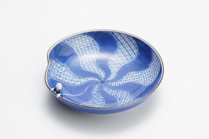 一閑人鉢 5.5寸祥瑞風/上出長右衛門窯