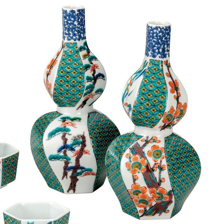 九谷焼御神酒徳利松竹梅初春 【公式通販】