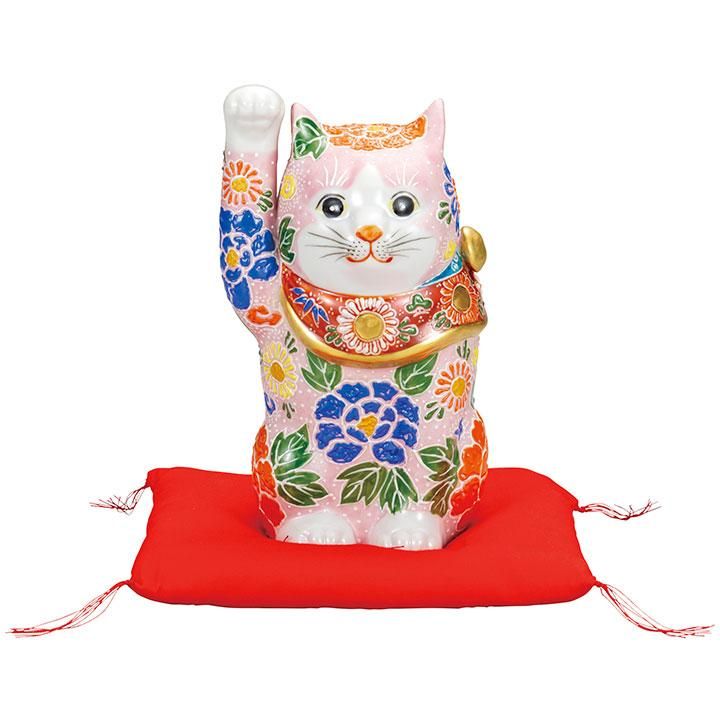 6号 招き猫 ピンク盛