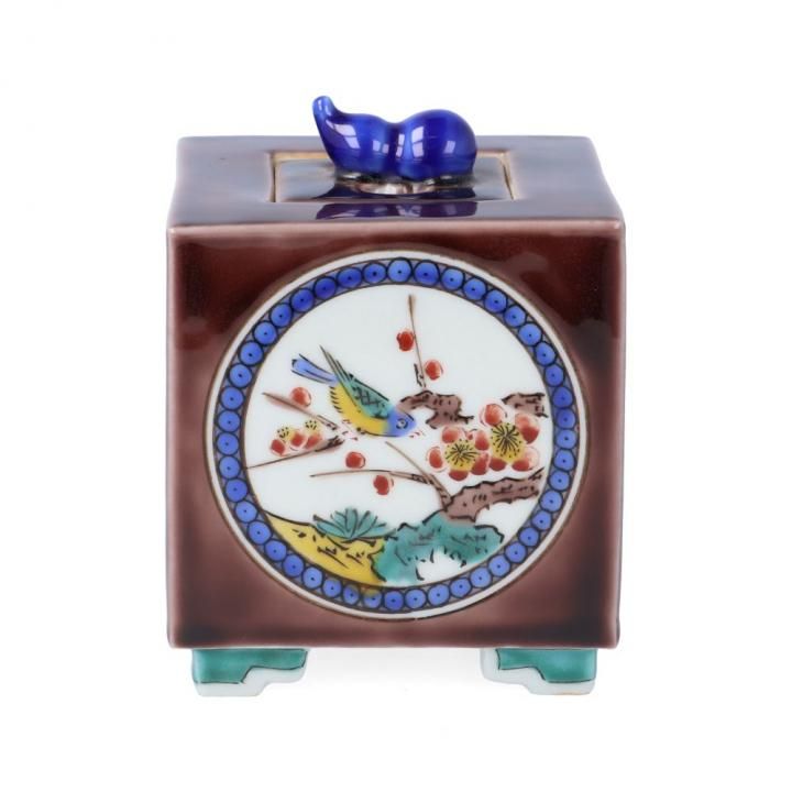 3号香炉 四君子 | 中村重人 - 九谷焼専門店の陶らいふ