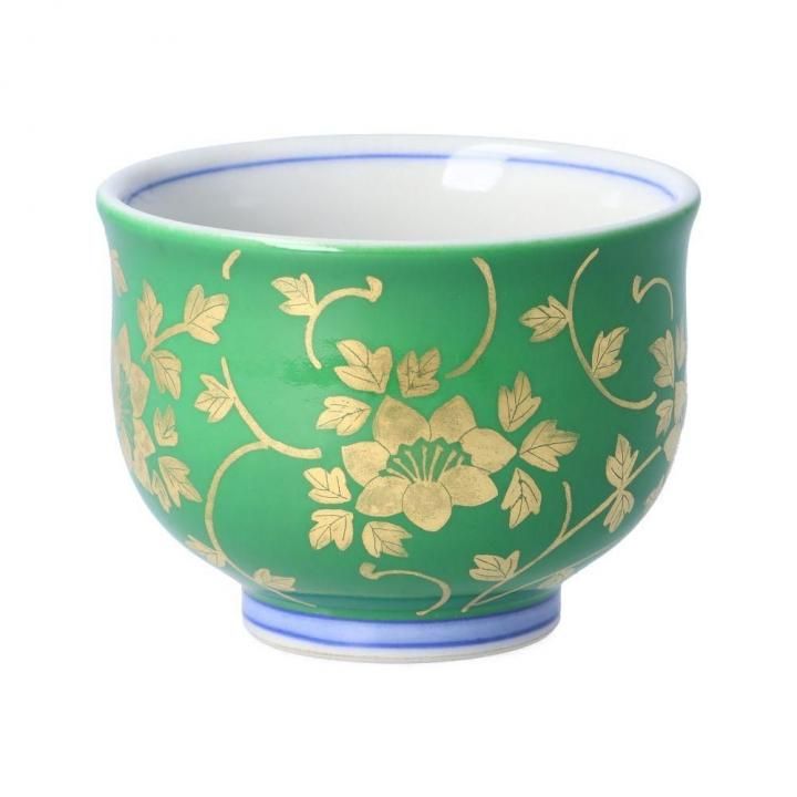 吉田美統錦山銘赤地金蘭手茶器揃え茶具人間国宝