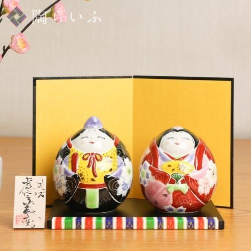 九谷焼 ひな人形 置物・縁起物 - 九谷焼通販 陶らいふ-和食器九谷焼の