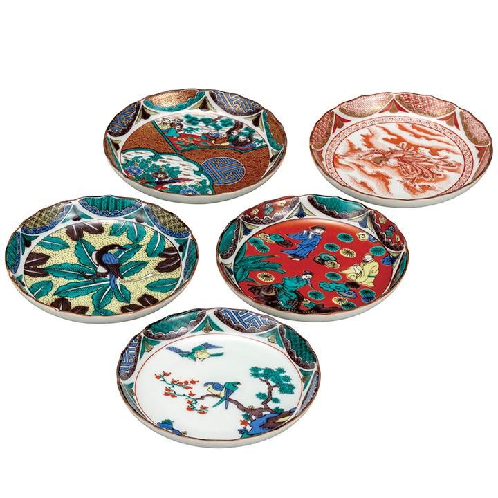 4.5号皿揃 時代絵