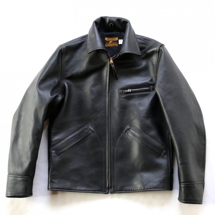 トロフィークロージング TROPHY CLOTHING レザー ライダース ハミング