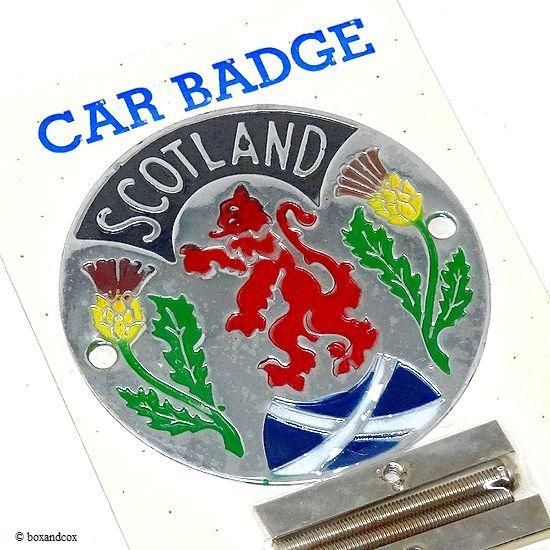 NOS 1960's SCOTLAND CAR BADGE PACK/スコットランド グリルバッジ