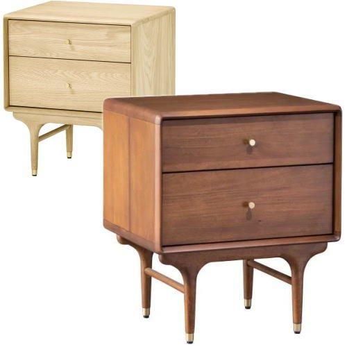 古家具】カリモクのミッドセンチュリー調サイドテーブル ナイト