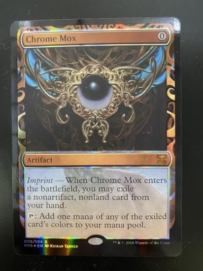 MTG】金属モックス / Chrome Mox foil Chrome Mox (Borderless) (First