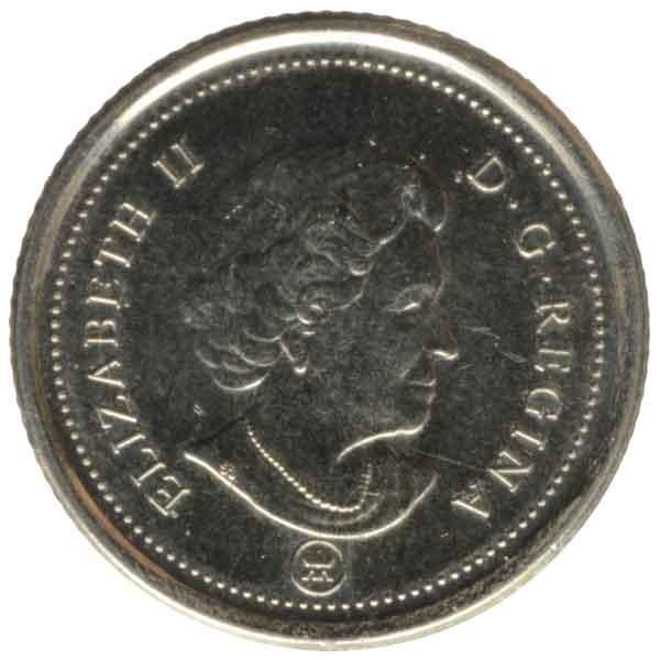 エリザベス2世10セント硬貨|カナダ|コレクターズショップトモリンズ24