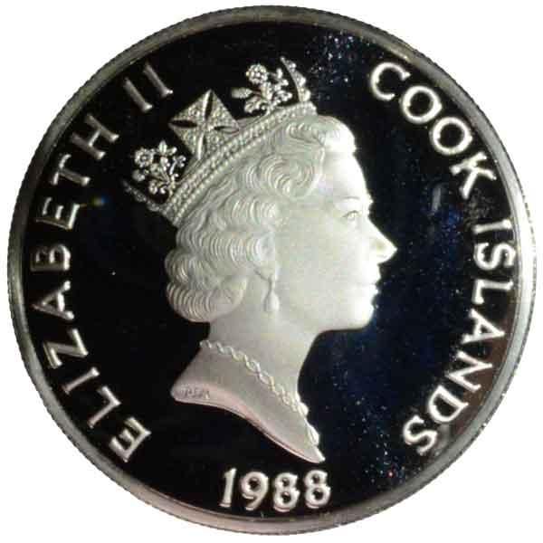 西サモア 25ドル 1986年 コンチキ号探検記念銀貨 5 オンス ia2002 西サモア