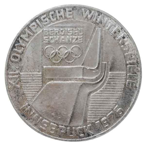 インスブルックオリンピック記念100シリング銀貨|コレクターズショップ