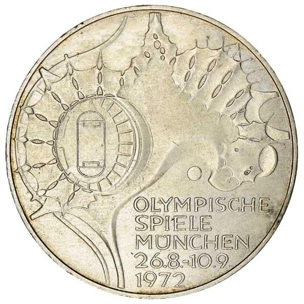 1972年ミュンヘンオリンピック記念10マルク銀貨|ドイツ|コレクターズ