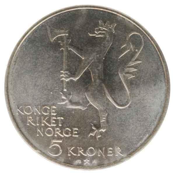 ノルウェー軍創立350周年記念5クローネ硬貨|コレクターズショップ