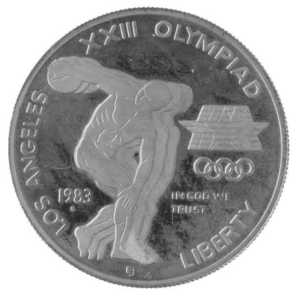 ロサンゼルスオリンピック記念1ドル銀貨|コレクターズショップトモリンズ24