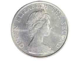 エリザベス2世5ドル硬貨|香港|コレクターズショップトモリンズ24