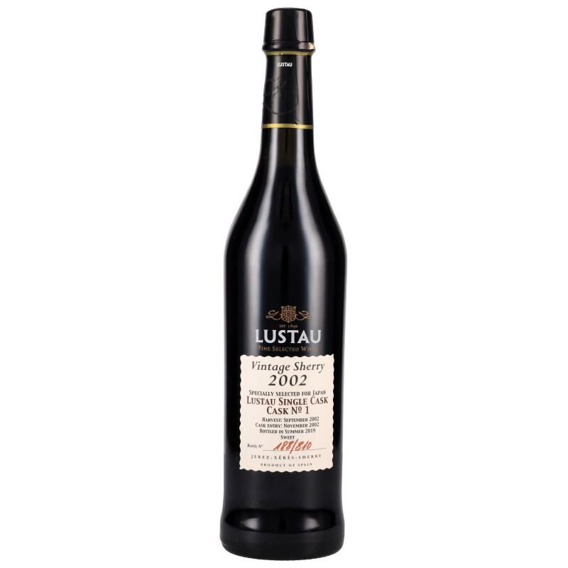 Lustau Vintage Sherry 2002 シングルモルトウイスキー