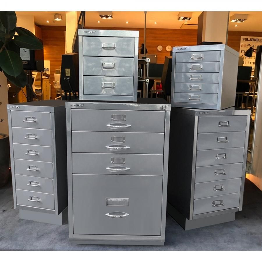 BA3/6 - ビスレー A3 キャビネット 引き出し6段 クローム