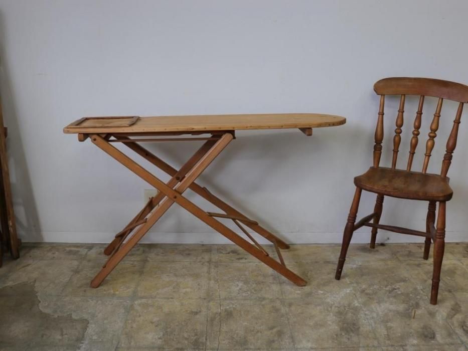 アンティーク アイロン台～【パインフラットアンティーク】