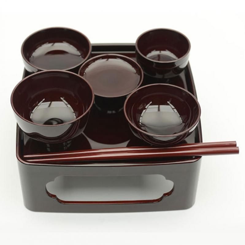 仏膳椀セット 金虫喰 会津塗 木製 特価‼︎