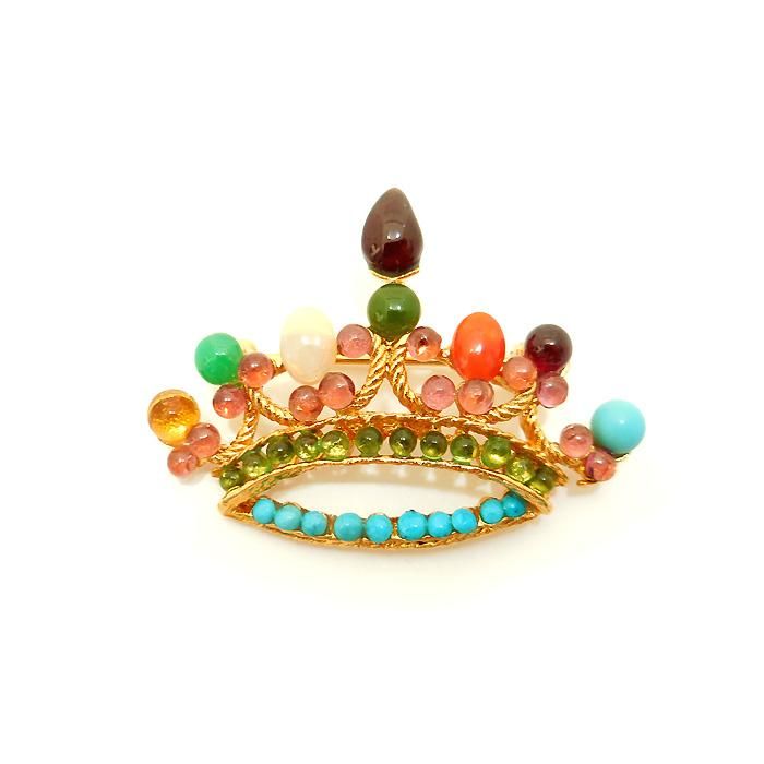 Swoboda 王冠ブローチ Swoboda】スワボダ ブローチ 王冠 クラウン