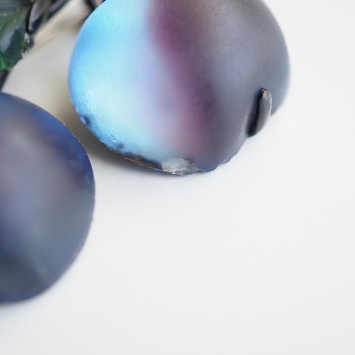 AUSTRIA（オーストリア）☆フルーツ・フロストガラス プラム／パープル