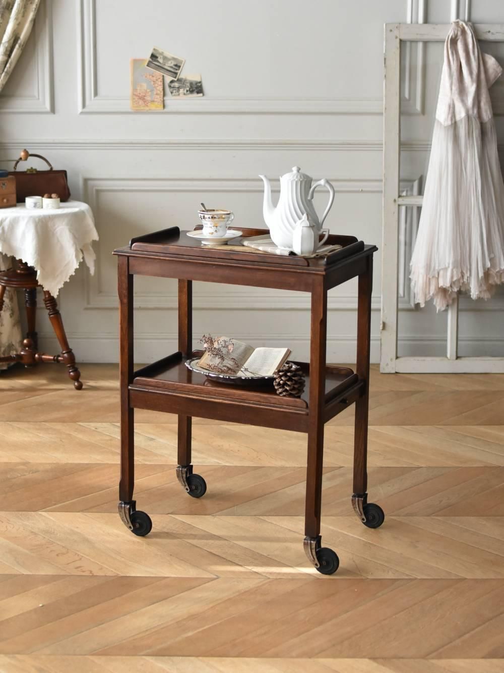 楽天市場】トロリー ワゴン（テイスト（インテリア）クラシック