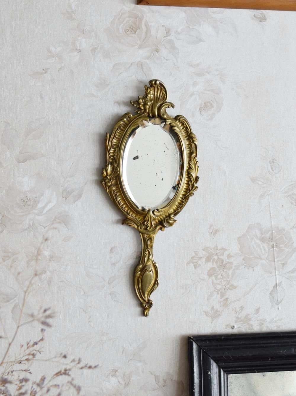 フランスアンティークミラー アンティーク手鏡.4 フレンチインテリア