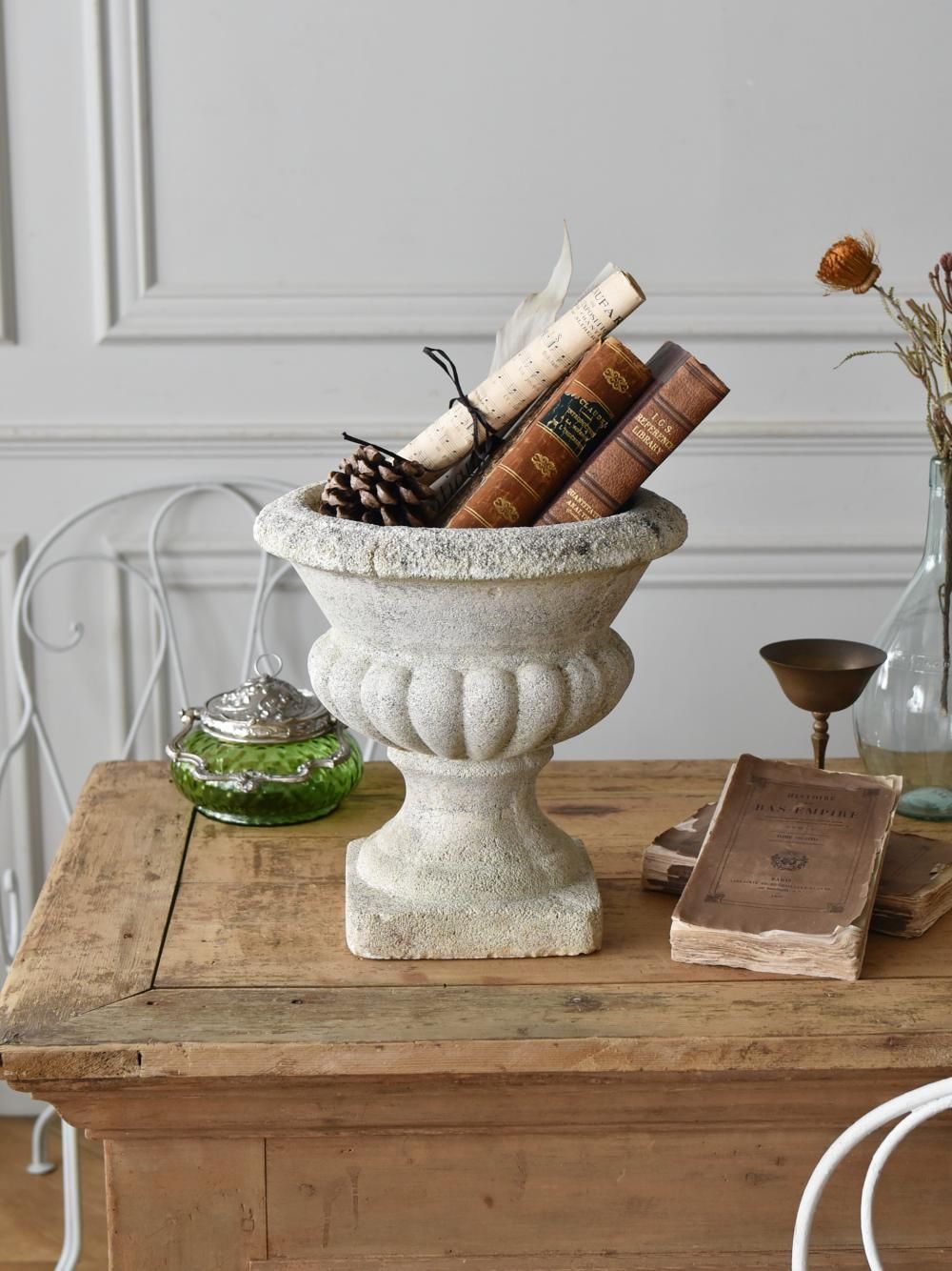 フランスアンティークガーデニング プランター.13 アンティーク鉢