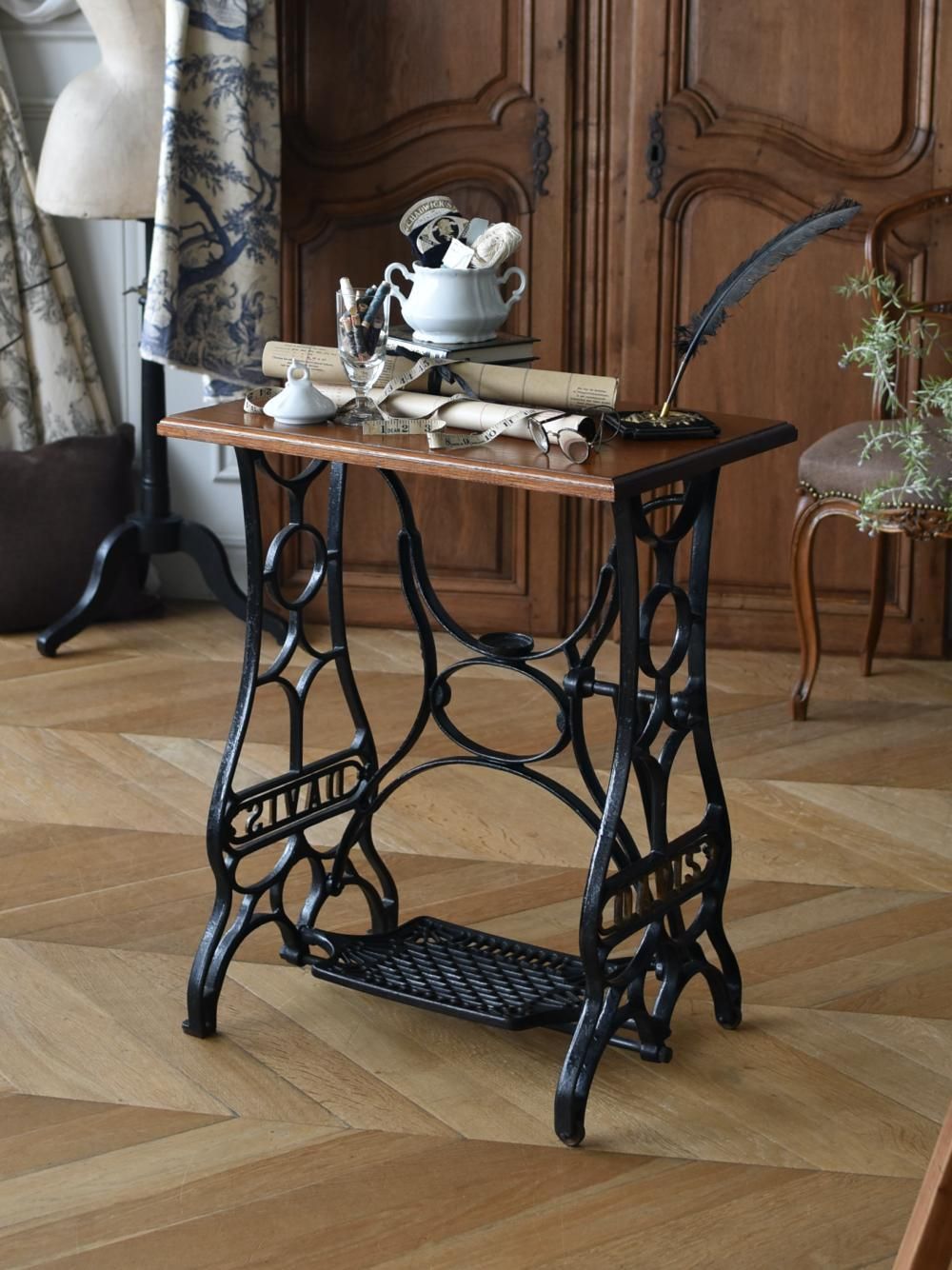 アンティーク ヴィンテージ パーツキャビネット 鉄製 インテリア 現状