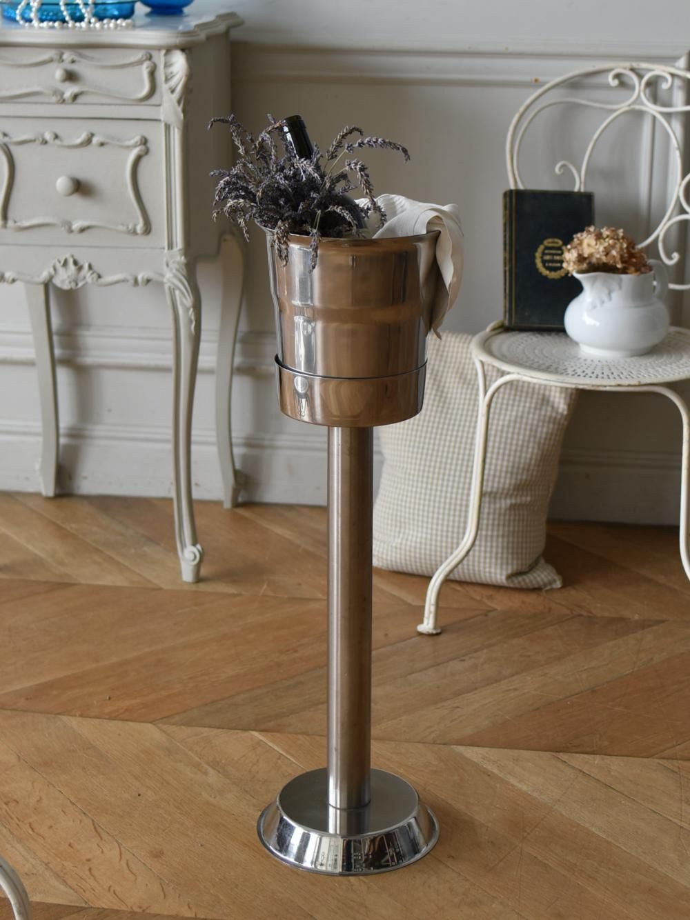 シャンパンクーラースタンド 18-8ステンレス製 2点 シャンパンクーラー