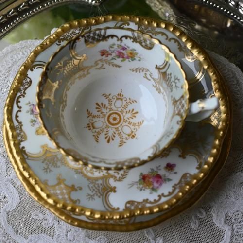 1910年代 コールポート バットウィング グレー色のティーカップ