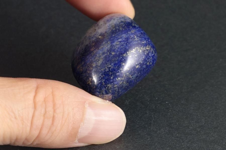 ラピスラズリ 原石 磨き 20.6g｜天然石 原石 通販 キラリ石