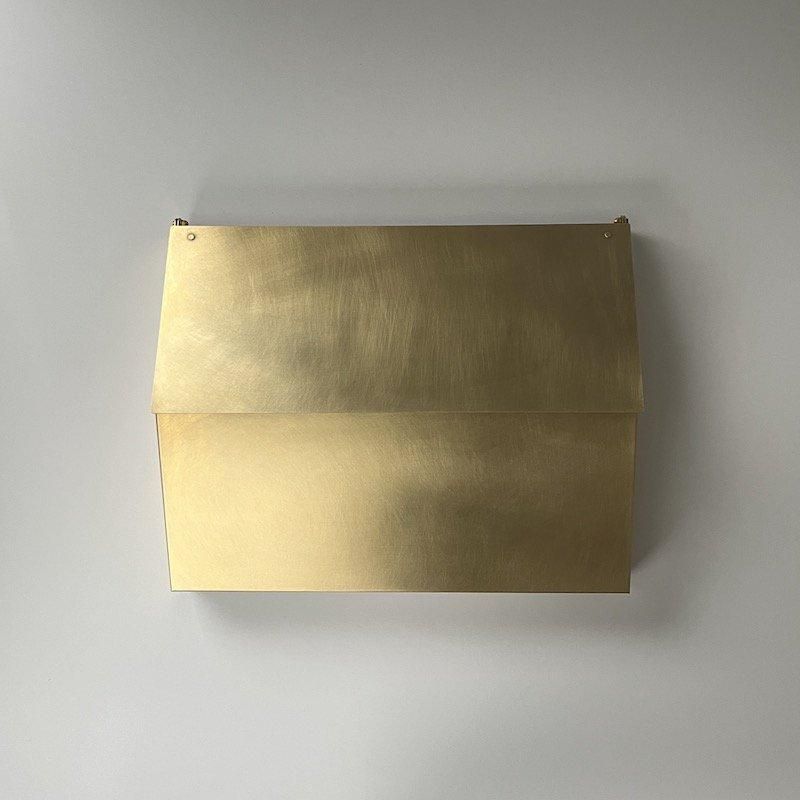 ボナン 真鍮 木製 専用ボックス付き ゴールド 花桃の木」ノック式