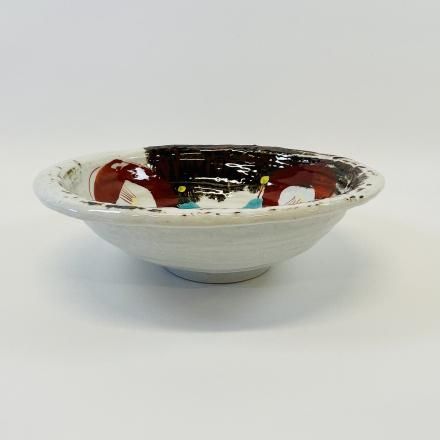 九谷焼 8.5号鉢 | 椿 - 九谷焼の通販店【陶匠大雅】‖九谷焼の窯元です