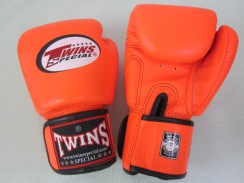 TWINS ボクシンググローブ 8oz オレンジ
