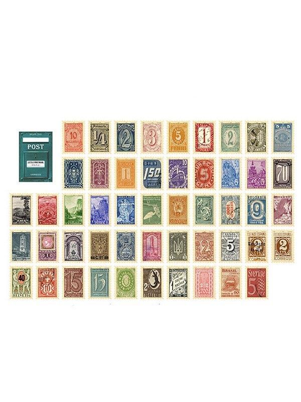 海外切手 人物100枚 同梱200円